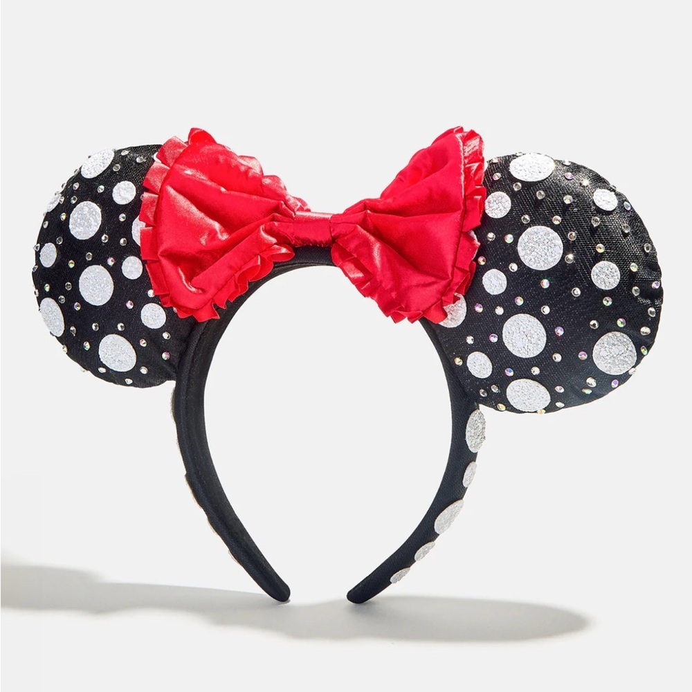 Disney Baublebar Minnie Mouse Polka Dot Ears Headband